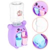 Water Dispenser Toy Mini Water Machine Toy Drink Water Machine Toy for (Purple)