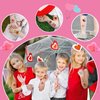 Partywind 40 PCS Valentine's Day Temporary Tattoos, Valentines Day for Kids Classroom, Valentines Party Supplies Favors, Heart Decorations Accessories for Party