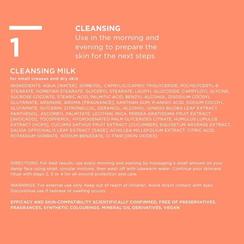 ANNEMARIE BÖRLIND - ROSE DEW Cleansing Milk - Avocado Cucumber and Rose Water Natural Vegan Face Wash - Moisturizes and Removes Makeup and Impurities - 5.07 Fl. Oz.