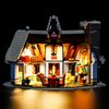 LIGHTAILING Led Light for Lego 10293 Santa's Visit Building Blocks Model Remote-Control Version - NOT Included The Model Set