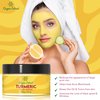 ORGANIC EXTRACT Turmeric Face Mask – 4.2 fl oz / 120g – Vitamin C Brightening Clay Mask for Face, Formulated to Reduce Dark Spots, Deep Cleansing Clay Mask, with Honey, Jojoba Oil, Aloe Vera