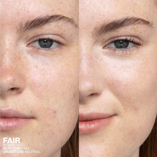 Smashbox Halo Healthy Glow All-In-One Tinted Moisturizer SPF 25 with Hyaluronic Acid, Light to Medium Coverage, Dewy Finish, Oil-free, Sweat and Humidity Resistant, 0.41 fl. oz., Fair