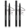 LANGMANNI Eyebrow Pen - Wild Micro-4Tip Prong Lasting Water Eyebrow Pencil, For Effortless & Natural Looking Brows That Last All Day (#1 Black 2pcs)