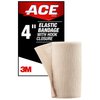 ACE 4 “ WIDTH ELASTIC BANDAGE WITH CLIPS-MODEL #207604-BEIGE
