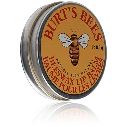 Burt's Bees Lip Balm Tin, Beeswax, 0.3 oz, 2 pack