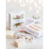 Via Mercato Natale Shea Butter Soap Boutique Luxury Gift Box (Set of 4, 50g Each) - Natale
