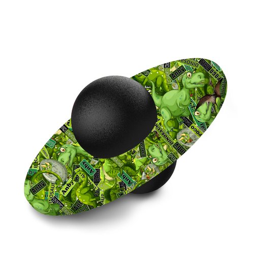 Dinosaur Pogo Ball for Kids & Adults Up to 200lb, Balance Coordination Trick Bounce Board Pop Ball Cool Fun Challenge Indoor Outdoor Toys Pogo Jumper Birthday Gifts for Boys Girls Christmas Stuffers