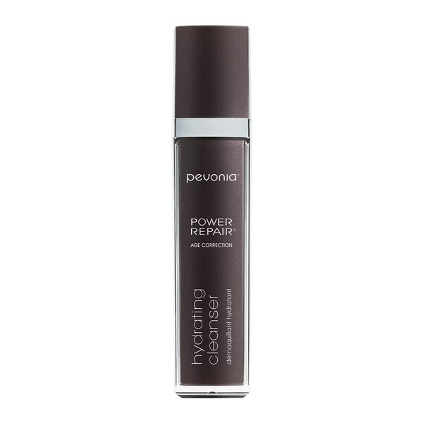 Power Repair Age Correction Hydrating Cleanser - Facial Skin Care Products from Pevonia Natural Skincare - Anti Aging Face Wash Cream with Collagen - Face Moisturizer, Makeup Remover - 4 Fl Oz (Pack of 1)