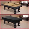 ClawsCover 7/8/9 Feet Billiard Pool Table Covers Waterproof Outdoor Indoor 420D Polyester Cloth Scrathed-Free All Season Rain Dust UV Protection Snooker Furniture Table Cover,7FT-92Lx 52Wx8H Inch