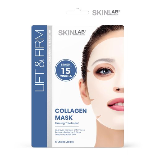 SKIN LAB BY BSL Lift & Firm Collagen Mask Firming Treatment, 5 Count