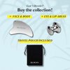 Blumenes - Gua Sha, Lymphatic Drainage Massager, Mushroom Gua Sha Tool for Face & Body, Stainless Steel