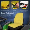 LP95233 Waterproof Seat Cover Cushioned with Oxford 300D Fabric for John Deere Compact Utility Tractor Seat Cover Back Up to 18" High Compatible with 3E Series, 3R Series, 4M Series,1023E Tractor