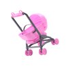 Toddmomy 2Pcs Miniature Stroller Toy Dollhouse Miniature Baby Carriage Plastic Dollhouse Furniture Nursery Doll House Accessories