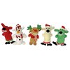 Multipet Loofa Christmas Assortment 6" Plush Dog Toy