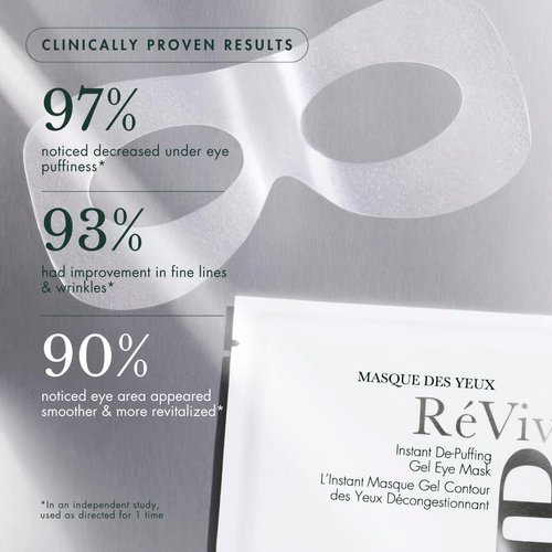 ReVive, Masque Des Yeux Instant De-Puffing Gel Eye Mask- 6 Pack