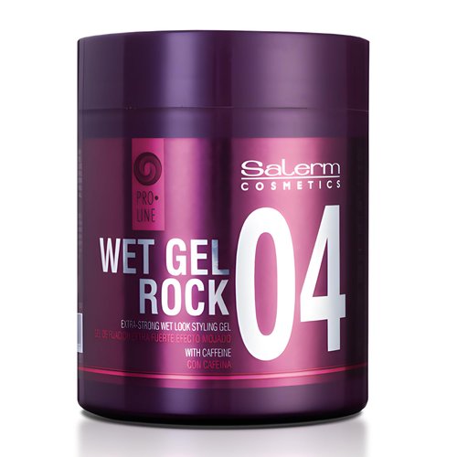 Salerm Wet Gel Rock 04 Extra-Strong Wet Look Styling Gel with Caffeine 17.8