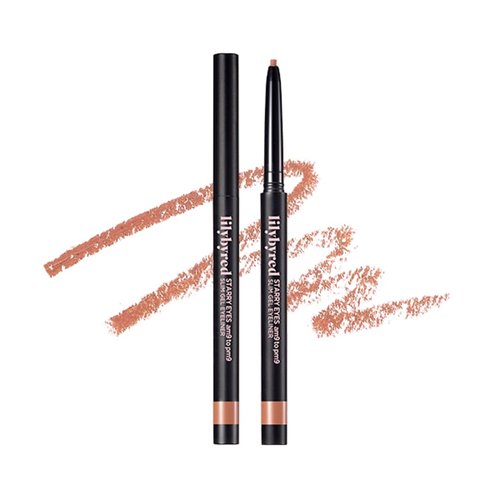 lilybyred starry eyes am9 to pm9 slim gel eyeliner| Ultra-Slim 2mm Precision,Long-Lasting All-Day Wear| Easy Glide, No Smudge Formula | K-beauty Elegance (06 Ginger Milk Tea)