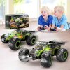 Remote Control Car, Rc Cars for Boys Age 6-8 8-12, 2.4Ghz All Terrain Rc Truck Toys with Headlights and Car Body Lights, 20 KM/H Off Road Remote Control Monster Truck, Ideal Gift for Kids 6 7 8 9 10+