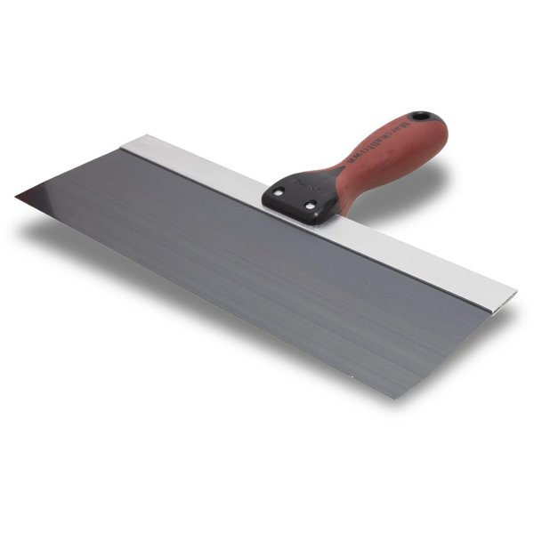 MARSHALLTOWN DuraSoft II Taping Knife, 12 Inch, Drywall and Plastering, DuraSoft Handle, Blue Steel, Made in the USA, 4512D
