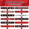 YYMYMGJ 48PCS Rock and Roll Party Favors Slap Bracelets Wristbands Rock Star Party Decorations Supplies for 80s 90s Born to Rock Rock Fake Musician Guitar Rap Theme Party