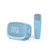 myFirst Voice 2 - Kids Mini Karaoke Machine with Wireless Microphone and Ai Voice Changer for Kids, Portable Bluetooth Speaker, Christmas Toys Gifts for Girls and Boy 3-12 Years Old (Blue)