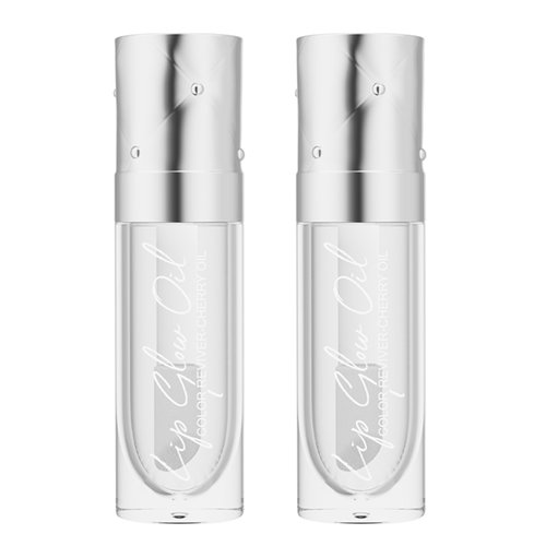 Yanqina 2PCS Lip Glow Oil Lip Gloss Cherry Oil (05Clear)