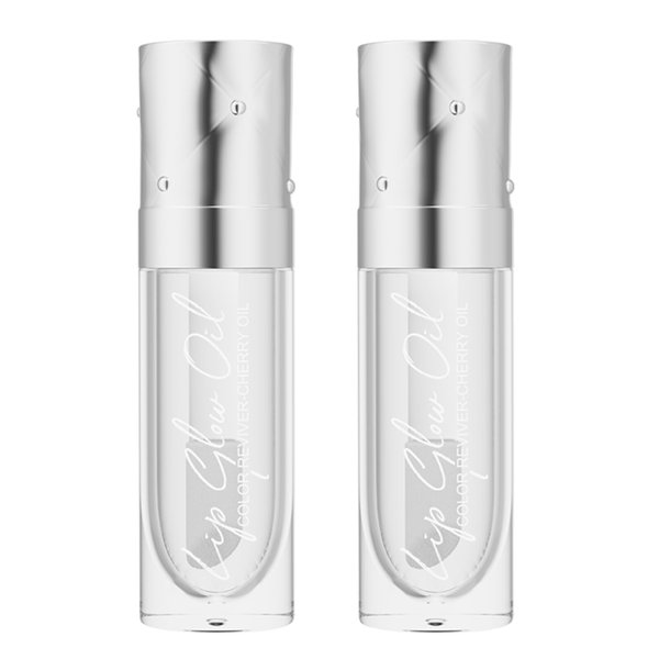 Yanqina 2PCS Lip Glow Oil Lip Gloss Cherry Oil (05Clear)