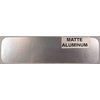 Bare Metal Foil Co 6x11 Thin Sheet Matte Aluminum Foil Adhesive Back