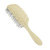 Tangols Detangling Hair Brush -100% Eco-Friendly Detangler Hair Brush w/Ultra-Soft Anti Knot Nylon Bristles for Women,Men,Kids-All Hair Types, Dry & Wet Hair(Yellow)