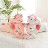 hitoshe Unicorn Stuffed Animals, Soft Unicorn Plush Hugging Pillow Toy Gifts for Kids (White, 12 in)