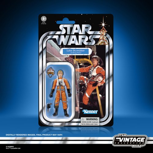 STAR WARS The Vintage Collection Luke Skywalker (X-Wing Pilot), A New Hope 3.75-Inch Collectible Action Figure