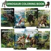 Faccito 24 Pieces Dinosaur Mini Coloring Books Party Favors Dino Painting Drawing Book Bulk Small Color Booklets Dinosaur Party Gift Stuffer Classroom Supplies