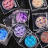 Duochrome Glitter Multichrome Metallic Eyeshadow - High Impact Multi-colors Shift Eye Looks in Blue Green Purple Teal Silver - Intense Color Shifting, High Pigmented, Longer-Lasting Without Creasing…