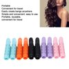 Ymiko Volumizing Hair Clips, 10pcs Hair Root Clips Instant Hair Curling Hair Clips Diy Curly Hair Styling, Resin + Plastic Material, For Women And Girls