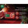 DE LEAF THANAKA Natural Pomegranate Bar Soap, Vitamin E Anti Aging Ageless Glow Youthful Beauty Deep Cleansing Hydration Moisturize Clean Face Facial Body Skin Soap, 100 g 1 Pack Count Pomegranate