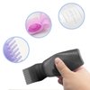 ELANE 4 PCS Root Comb Applicator Bottle,Hair Oil Applicator Bottle for Hair,Oil Comb Applicator Hair Bottle Applicator for Hair Dye Shampoos Hair Salons.6oz (black+white+purple+pink)
