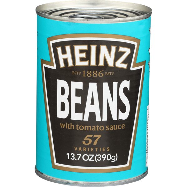 Heinz, Baked Beans With Tomato Sauce, 13.7 Oz