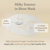 I'm from Rice Sheet Mask Pack of 5, 60% Korean Rice Face Mask, Creamy Hydration for Dry, Combination Skin, Moist, Milky Essence, Biodegradable, Vegan, Hypoallergenic, 20ml