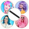 Tucnoeu 3Pcs Elastic Bands for Wig Adjustable Wig Bands No Slip,Wig Strap to Secure Wig Black Elastic Bands to Hold Wigs in Place Wig Accessories