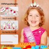Aprince Birthday Sash, Tiara & Crown Headband for Women - Sparkling Crystal Tiara for Birthday & Halloween Costume - Complete Set for Birthday Celebrants
