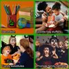 JCFIRE Glow Halloween Party Supplies, Halloween Temporary Tattoos for Kids Party Favors, Halloween Birthday Party Decorations Activities Games Accessories, Halloween Goodie Bags Fillers