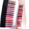 Palladio 4 Ever + Ever Intense Lip Paint, Liquid Lipstick, High Pigmented Lip Gloss, High Shine Vinyl Finish, Rich Color Coverage, Moisturizes Lips, Doe Foot Wand Applicator, Everlasting