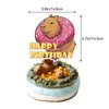 Capybara Birthday Party Supplies Capybara Party Decorations Includes Capybara Happy Birthday Banner, Cake Topper, Cupcake Toppers, Balloons