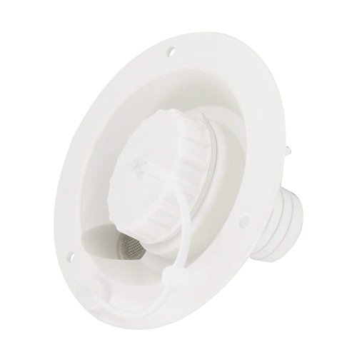 Valterra White Gravity Fresh Water Fill Hatch Inlet RV Trailer