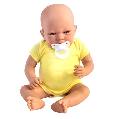Baby Doll Clothes- Yellow Baby Doll Romper Fits 15-18 Inch Baby Dolls