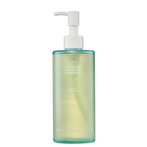 ANOTHERFACE PEPTATHENOL™ Aqua Balance Cleansing Oil 10.14 Fl. Oz, Korean Skin Care, Black Head & Waterproof Makeup Removal, Deep Cleansing, Quick Melting, Non-irritation for Sensitive Skin, Vegan