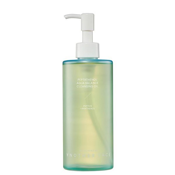 ANOTHERFACE PEPTATHENOL™ Aqua Balance Cleansing Oil 10.14 Fl. Oz, Korean Skin Care, Black Head & Waterproof Makeup Removal, Deep Cleansing, Quick Melting, Non-irritation for Sensitive Skin, Vegan