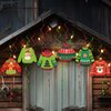 KatchOn, Ugly Sweater Christmas Hanging Decorations - Pack of 30, No DIY | Ugly Sweater Party Decorations | Hanging Christmas Decorations for Christmas Party Decorations | Merry Christmas Decorations