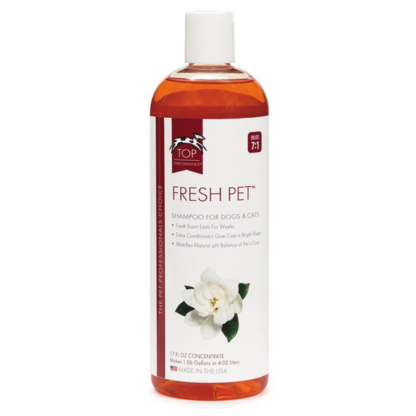 TOP PERFORMANCE Fresh Pet Shampoo - The Best Dog & Cat Deodorizer & Detangler Shampoo & Conditioner For Cleaner Cats & Dogs | All-Natural PH Balanced Pet Friendly Formula To Clean, Condition, & Soothe