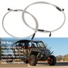 SMOTRCC RZR 800 Extended Front/Rear Brake Lines Compatible with Polaris RZR 800/S 800/4 800/XP 900/570/XP 4 900,RZR Accessories